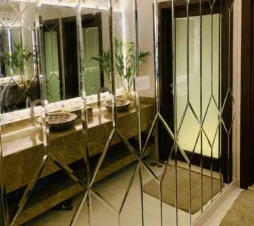 Etched V Groove Glass from Leading Glass Company