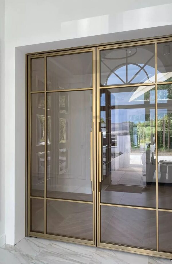 Frameless glass doors Kuwait