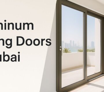 Aluminium Sliding doors in Dubai